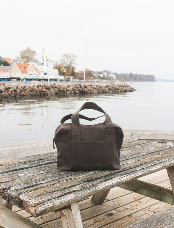 Laptoptasche klassisch Graubraun