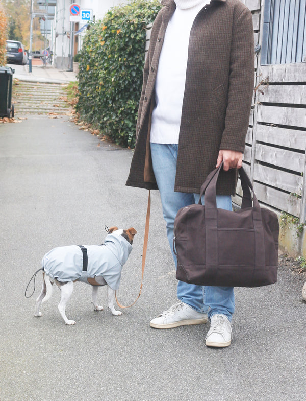 Laptoptasche klassisch Graubraun