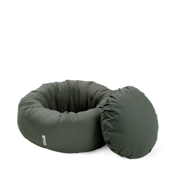 pine green donut bed where the inner cushion is removed