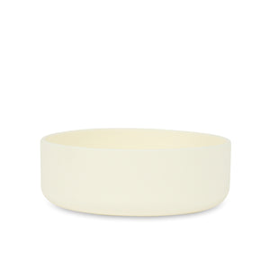 silicone dog bowl Creme